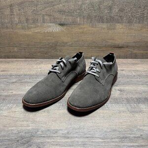 Cole Haan Feathercraft Grand Blucher Brown Suede Oxford Men's Size 10